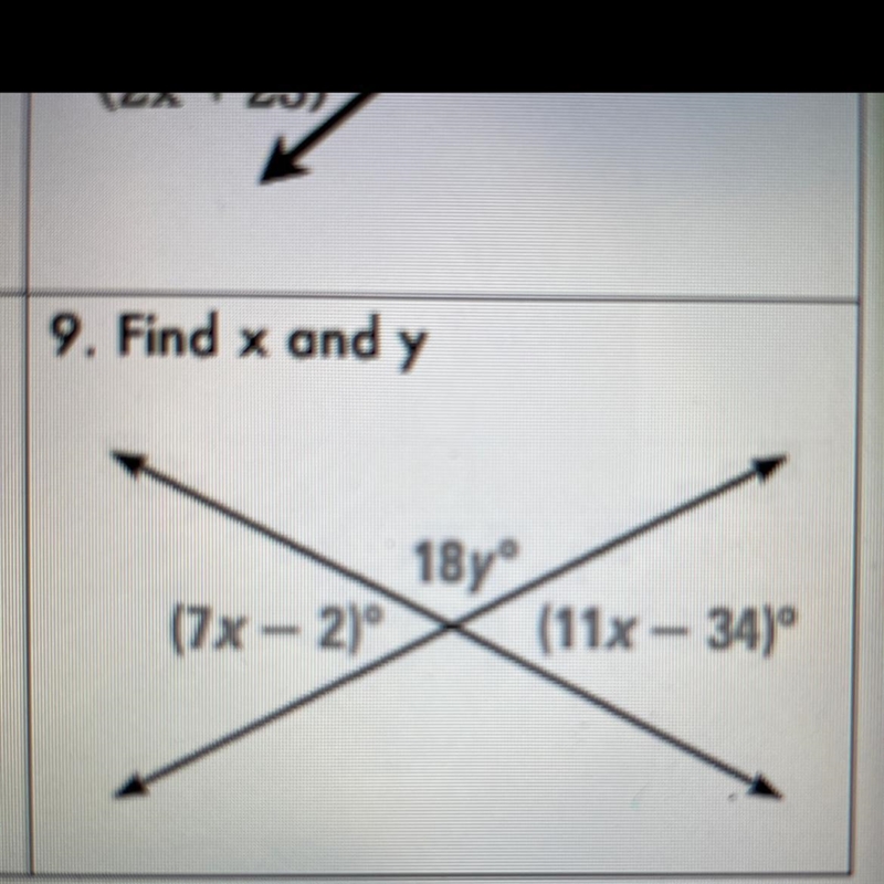 Find X and Y. I really need help on this. It’s confusing.-example-1