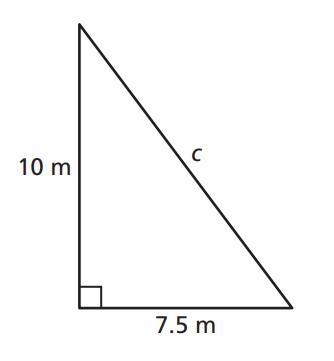 ITS URGENT Find the missing length of the triangle.-example-1