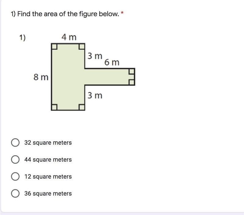 Find the area of the figure below-example-1