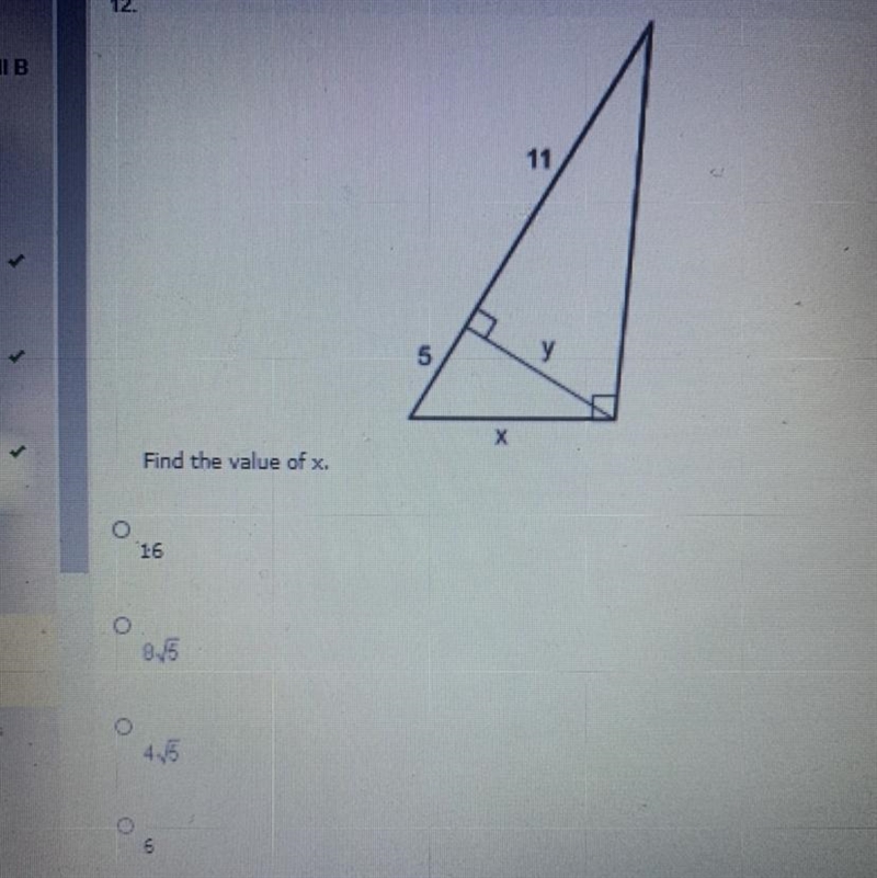 Find the value x ……….-example-1