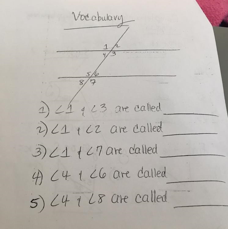 What are the angles called pls help!-example-1