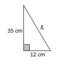 HELPPP PLSSS ITS DUE TOMORROW Show your work. a2 + b2 = c2 c is the side length of-example-1