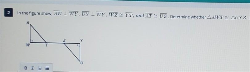 Can you help me solve this please by telling my how they are congruent. please your-example-1