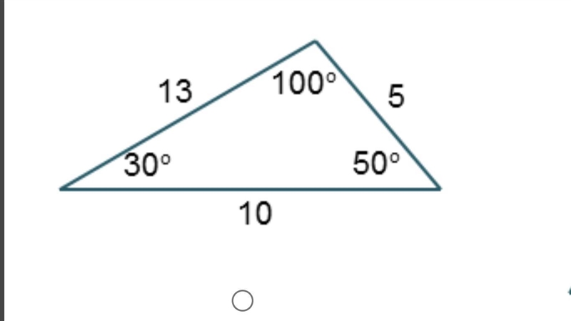 Which triangle correctly shows that the side opposite the larger angle is the larger-example-1