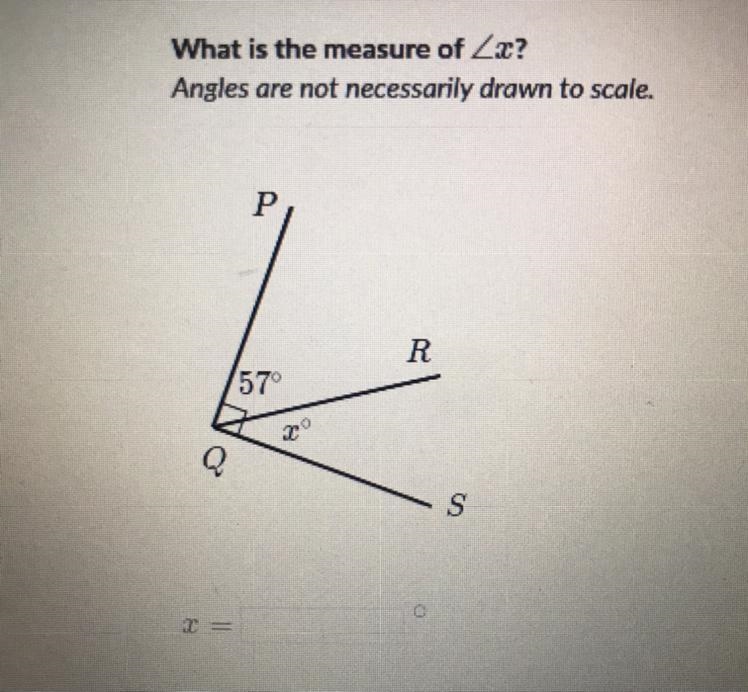 What does x equal too?-example-1