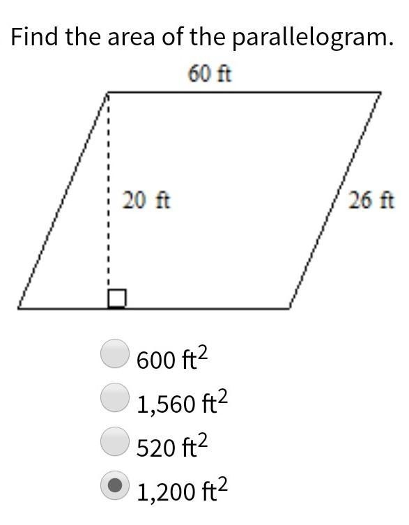 Find the area of the parallelogram.​-example-1