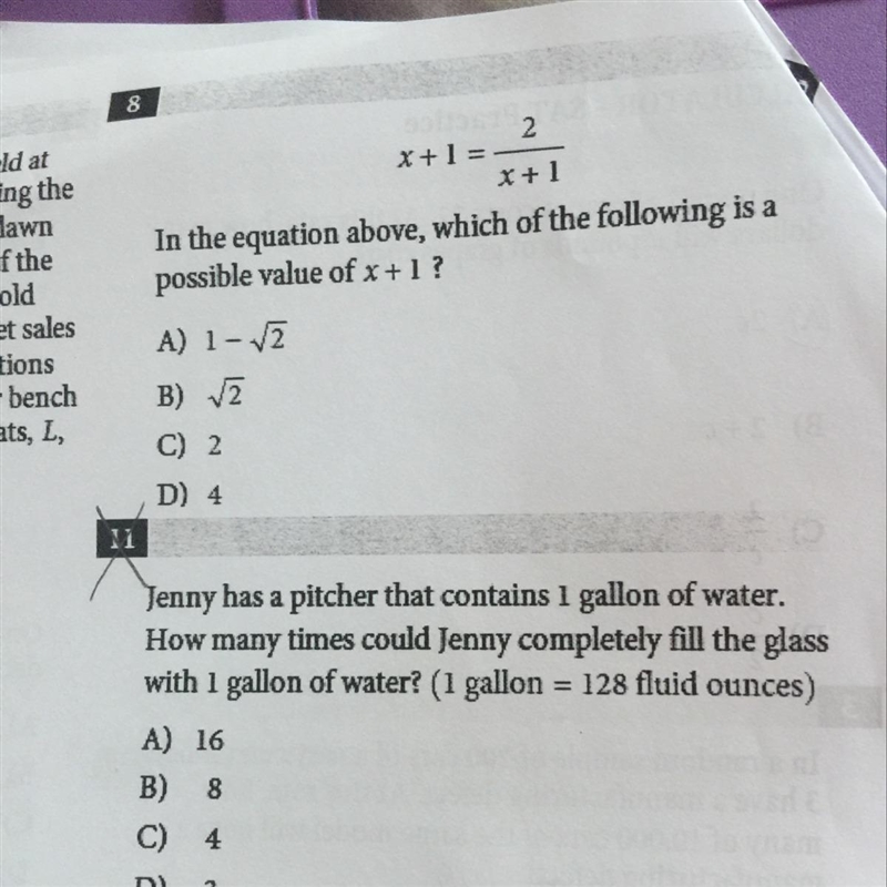 How do I find the answer to number 8? ​-example-1