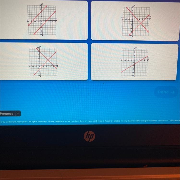 Which graph shows a system of equations with the solution (5,-3)?-example-1