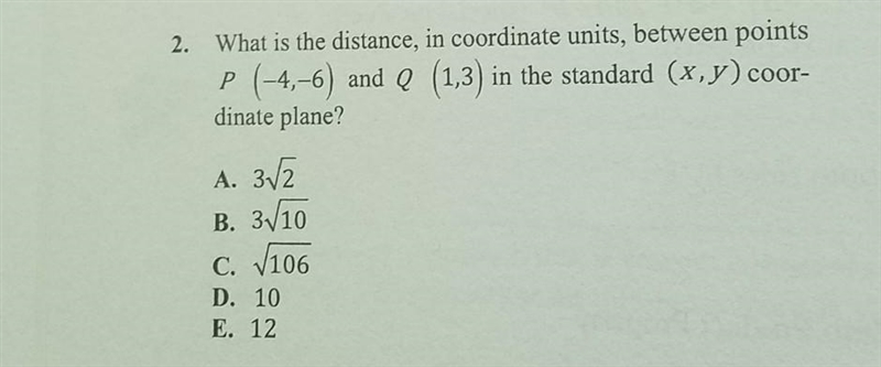 The book wants me to use the Pythagorean Theorem (a^2+b^2=c^2) to get the correct-example-1