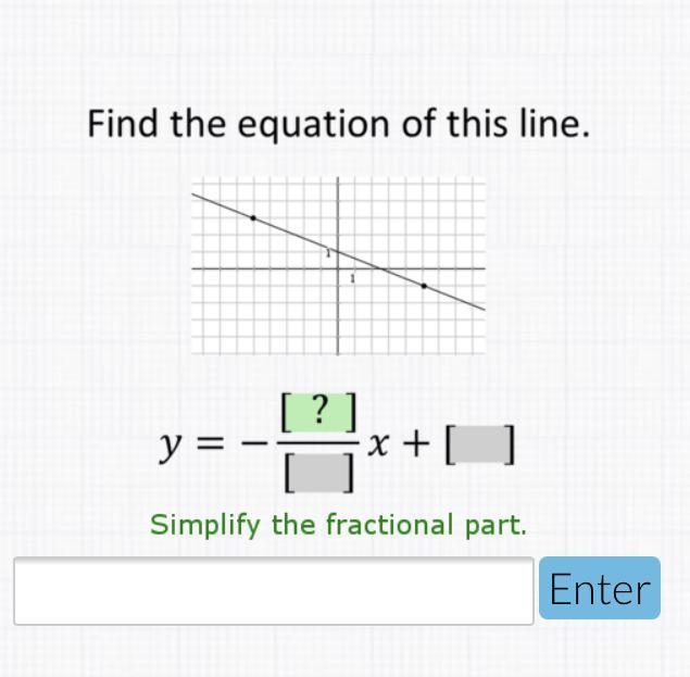 Find the equation of this line-example-1