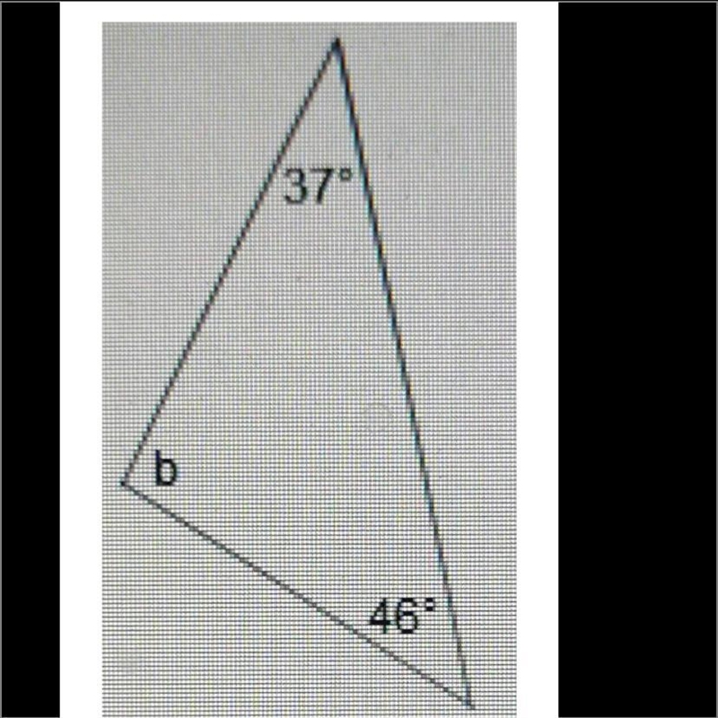 Angle sum theory A)105° B)97° C)106° D)100°-example-1