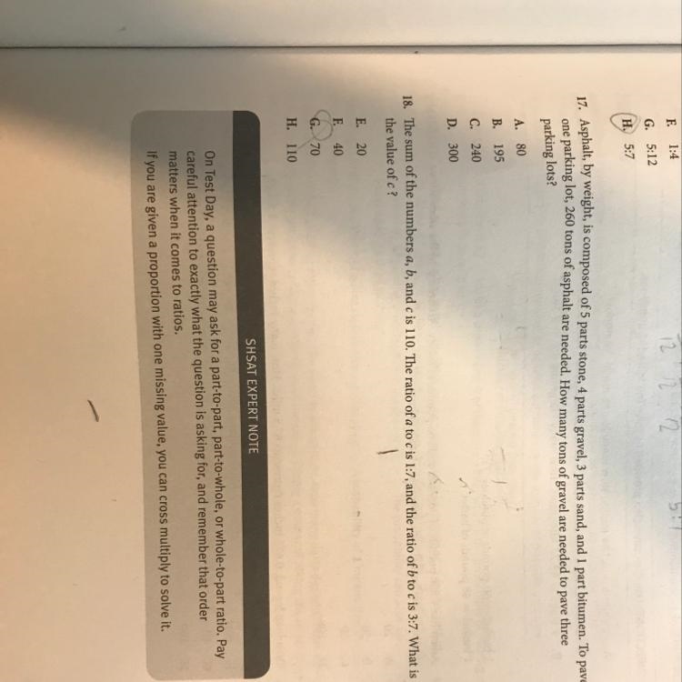 How do you solve 17 and 18 I need explanation pls-example-1