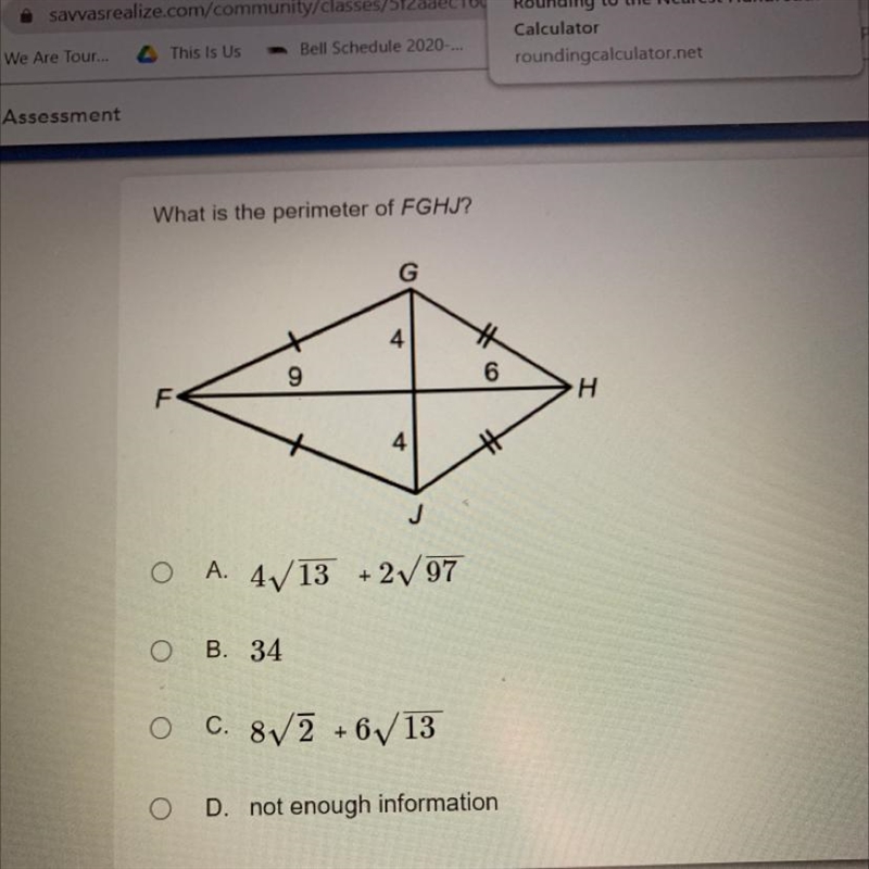 What is the perimeter of FGHJ?-example-1