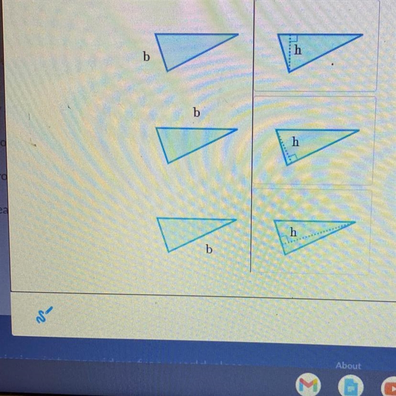 Match the base to the height-example-1