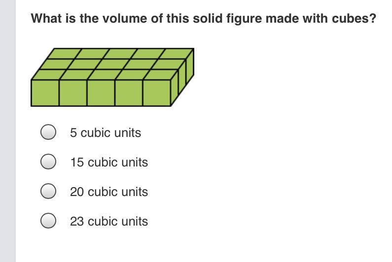 What is the volume of this solid figure made with cubes-example-1