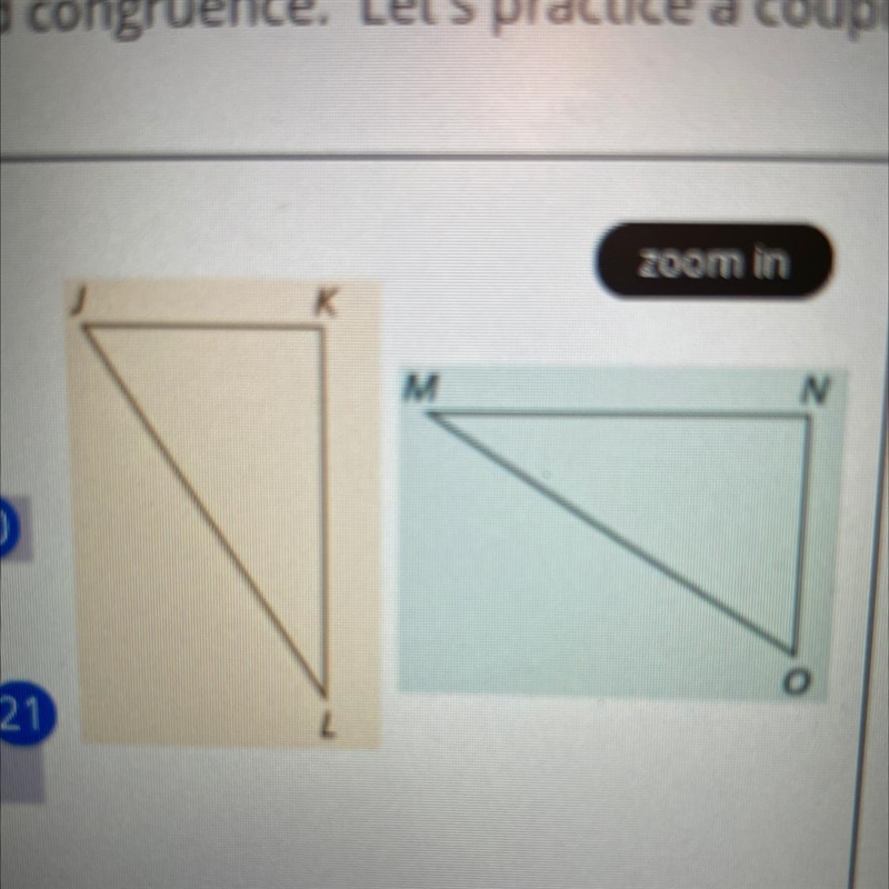 Are the triangles congruent-example-1