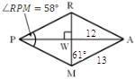 HELP ASAP Solve for the measure of ∠PMR. Show your work and explain how you got your-example-1