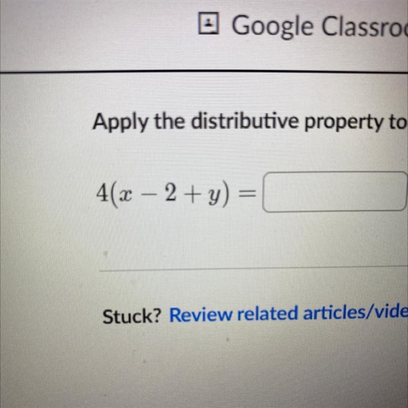 4(x – 2+ y) = PLS HELP ABKQNQOQQNQ-example-1