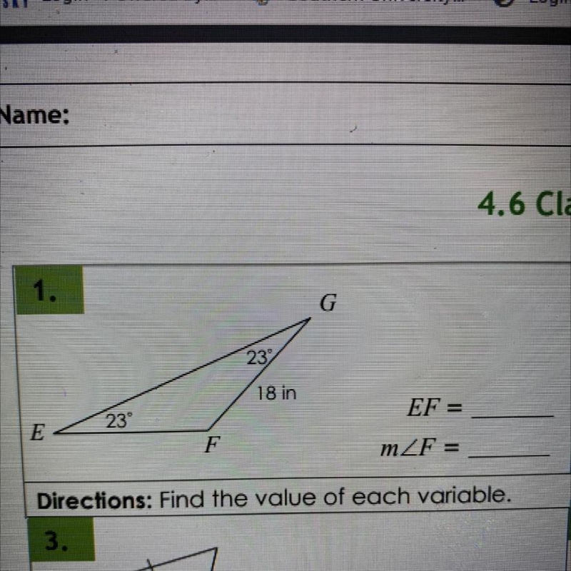 Find the value of each variable.-example-1