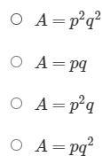 What is the area of a square with side length pq?-example-1