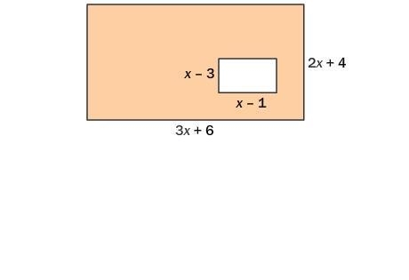 4. Find the area of the shaded region. A. 5x2 + 16x – 21 B. 7x2 + 28x + 27 C. 5x2 + 28x-example-1