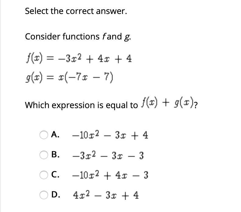 Help I am not that good with math so if anyone can help that would be great. Thank-example-1