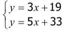 Solve each system of equations by substitution. Clearly identify your solution.-example-1