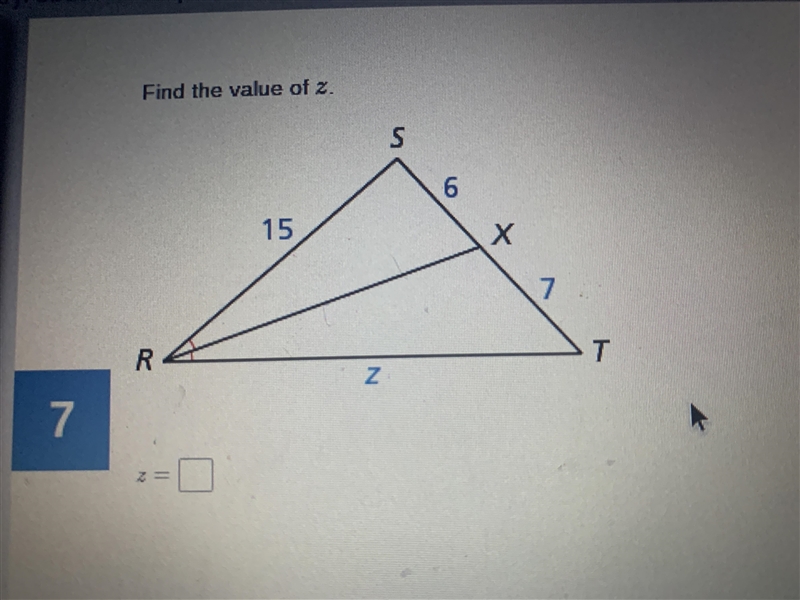 Find the value of z.-example-1