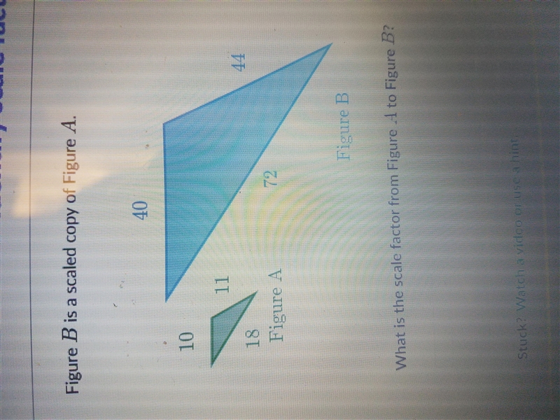 What is the scale figure A to Figure B?-example-1