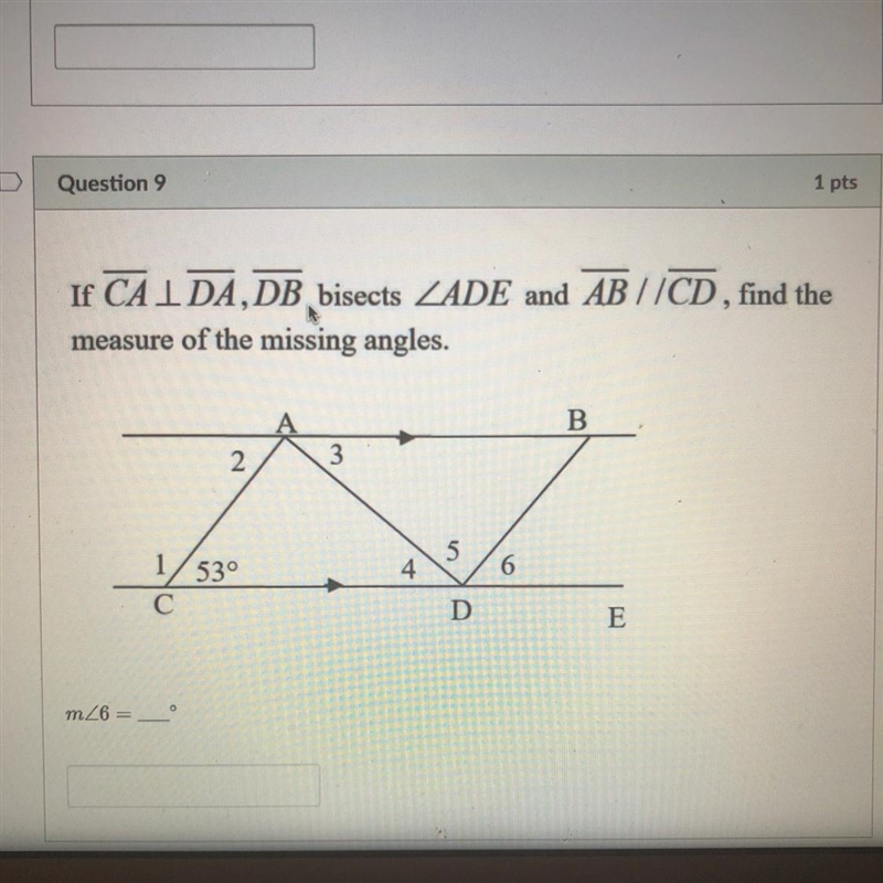 Find the measure of the missing angles. need help ASAP-example-1