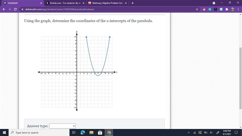 THIS IS URGENT PLEASE GAW DAMMIT ;-; Using the graph, determine the coordinates of-example-1