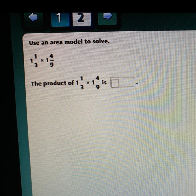 Use an area model to solve.-example-1