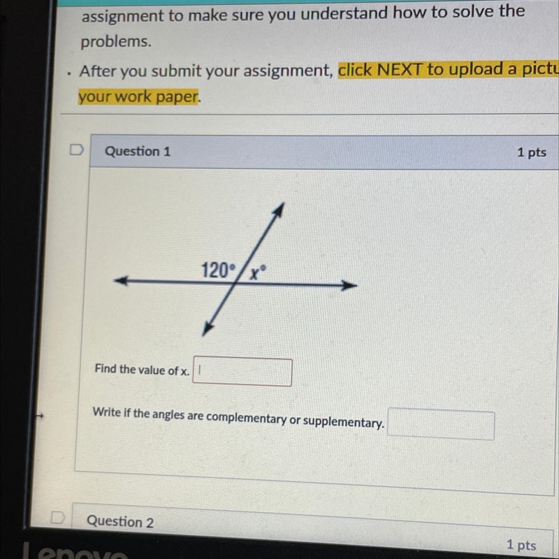 Find the value of x.-example-1