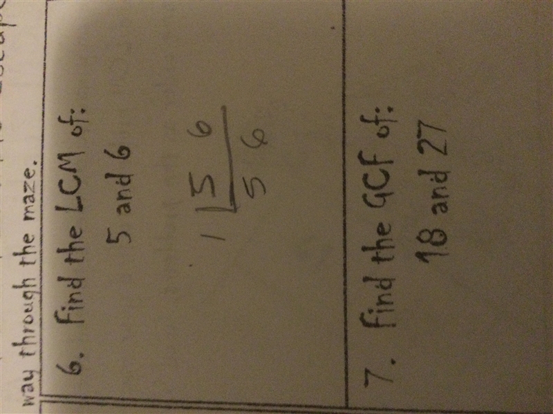 Am I doing this right I’m trying to help my little brother with his math homework-example-1