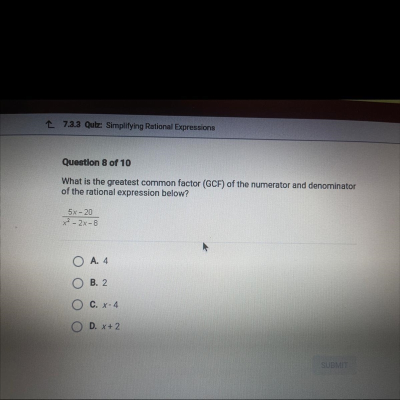 HELP ME FIND THE GCF What is the greatest common factor (GCF) of the numerator and-example-1