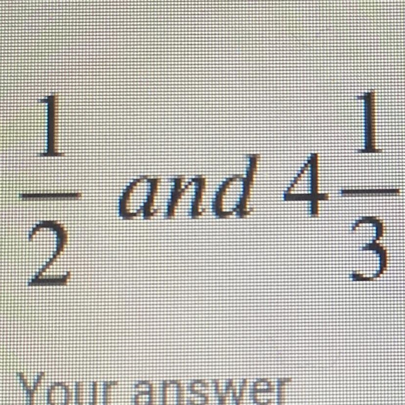 Find the lowest common denominator for the following fractions.-example-1