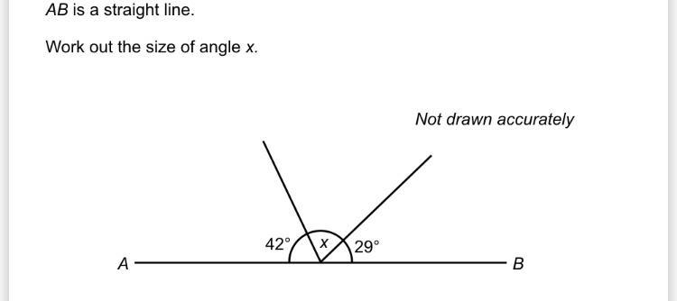 Work out the size of angle X-example-1