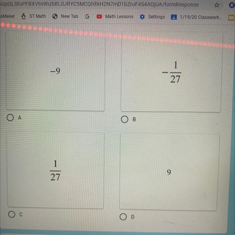 3. Which of the following is equivalent to 3-3-example-1