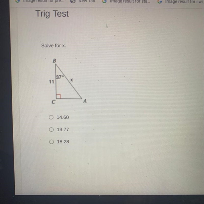 Solve for x. B 37. 11 C-example-1