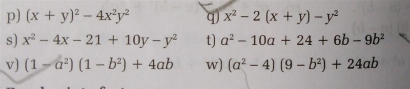 Solve : p, q, s, t, w​-example-1