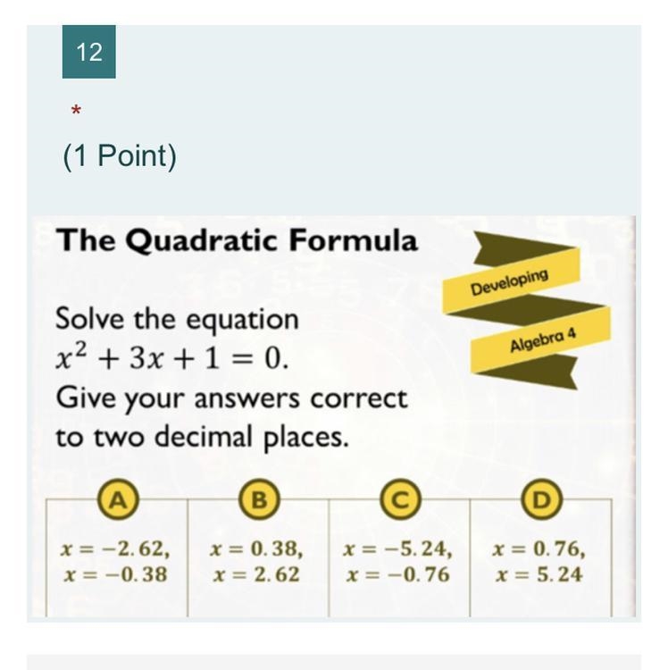 PLEASE ANSWER!! is it a, b, c or d!?-example-1