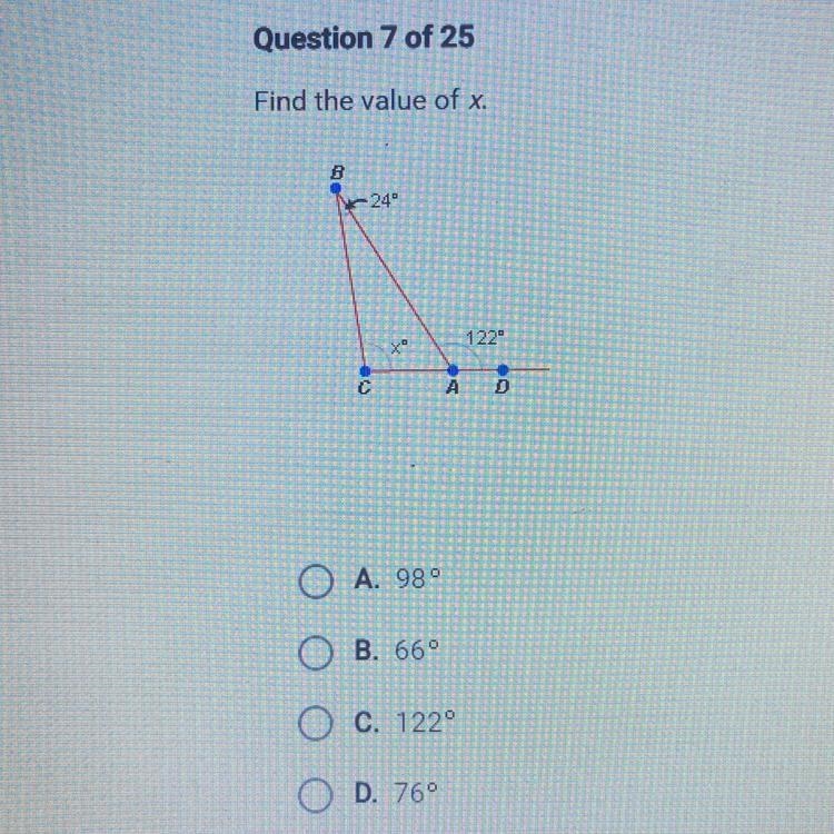 PLEASE HELP ! find the value of x.-example-1