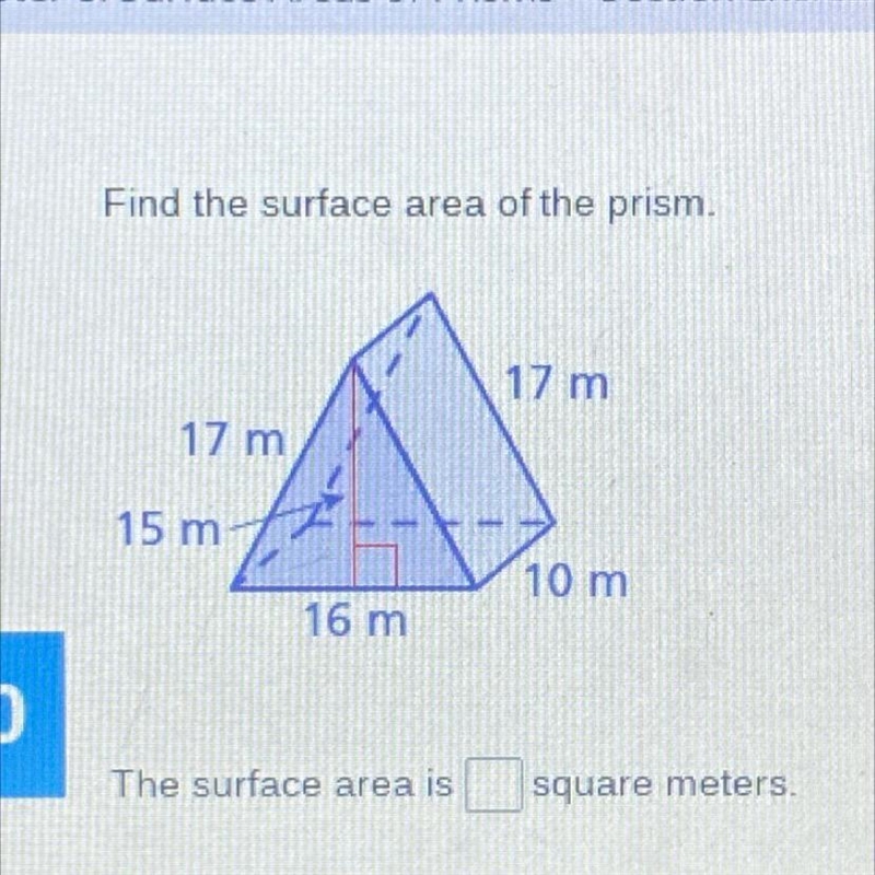 Find the surface area of the prism-example-1