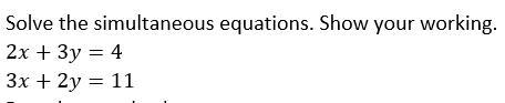 Solve the simultaneous linear equation-example-1