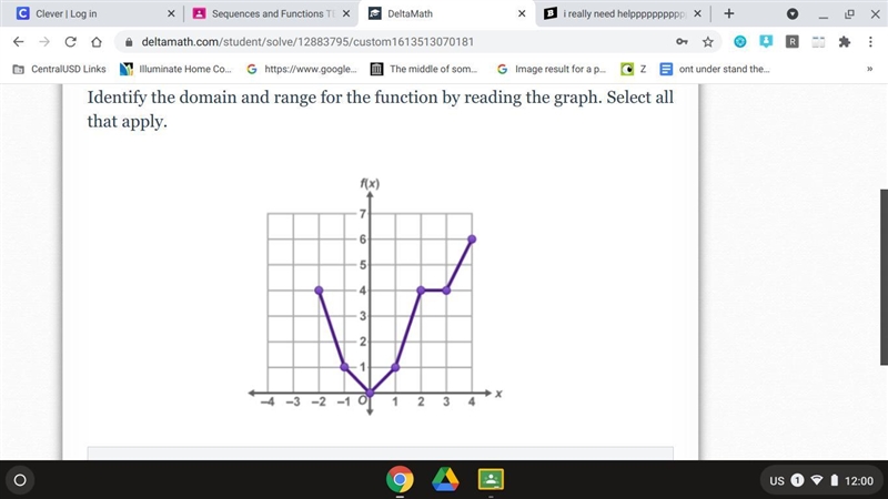 The domain is blank The range is blank-example-1