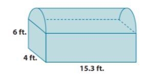 Calculate the volume of the composite figure. Round to the nearest tenth, if necessary-example-1