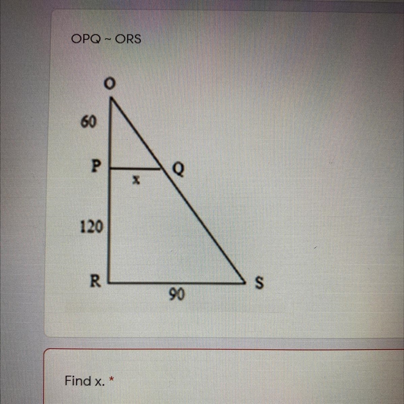 Find x and show how (pleasee i need help asap)-example-1