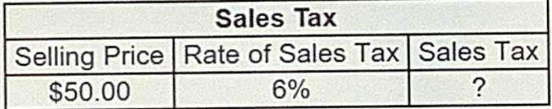 Find the sales tax. Then find the total cost of the item.-example-1