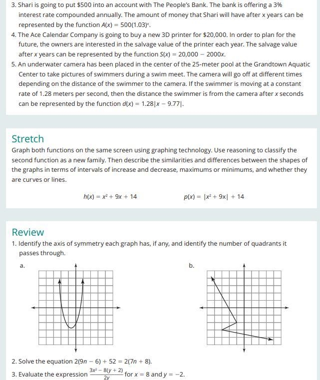 100 POINTS FRESHMAN MATH 1 FUNCTIONS HELP-example-1