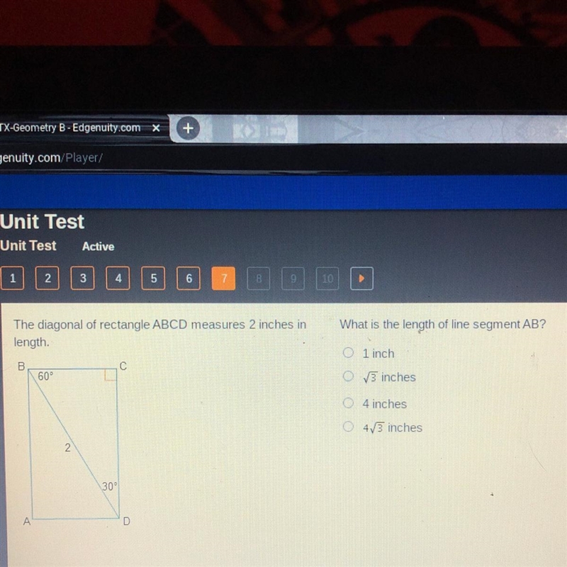 What is the length of line segment AB?-example-1